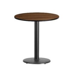 Emma And Oliver 24" Round Laminate Table Top With 18" Round Table Height Base -Emma And Oliver GUEST bf31a02b 9ad3 415b b1f5 eb3533b77aad