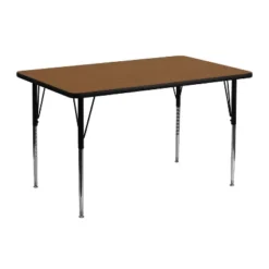 Emma And Oliver 24x48 Rectangle HP Laminate Adjustable Activity Table -Emma And Oliver GUEST c01e8887 2071 4ad2 b82a 0392c8108ee1