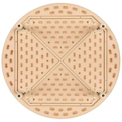 Emma And Oliver 45" Round Natural Plastic Height Adjustable Activity Table - School Table For 4 -Emma And Oliver GUEST c2cf2a27 c639 4f90 a803 4fb646ad6b53