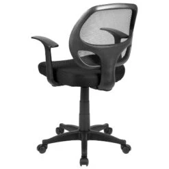 Emma And Oliver Mid-Back Black Mesh Swivel Task Office Chair With T-Arms 23 Emma And Oliver Mid-Back Black Mesh Swivel Task Office Chair With T-Arms -Emma And Oliver GUEST c45d8c0b 1136 4be2 ba3f 283cd5b881ff