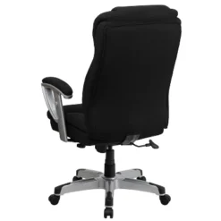 Emma And Oliver 400 Lb. Big & Tall High Back Ergonomic Office Chair, Silver Adjustable Arms -Emma And Oliver GUEST c504df7c 3236 4699 8783 5059d5bbb827