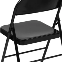 Emma And Oliver 4 Pack Double Braced Commercial Party Events Steel Metal Folding Chair 16 Emma And Oliver 4 Pack Double Braced Commercial Party Events Steel Metal Folding Chair -Emma And Oliver GUEST c7eff8ab bd01 4c07 96e4 a2eca6d31ada