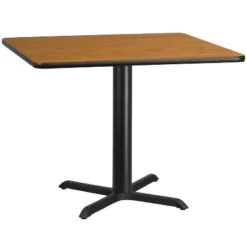 Emma And Oliver 42" Square Laminate Table Top With 33"x33" Table Height Base -Emma And Oliver GUEST c8ce1da6 b0c6 4683 84a9 f416bf5cf45b