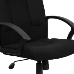 Emma And Oliver Mid-Back Fabric Executive Swivel Office Chair With Nylon Arms -Emma And Oliver GUEST c99a0664 5a72 439e b05b 020cb2d51cd5