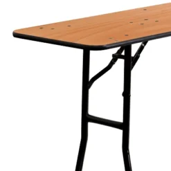 Emma And Oliver 8-Foot Rectangular Wood Folding Training / Seminar Table With Clear Coated Top 11 Emma And Oliver 8-Foot Rectangular Wood Folding Training / Seminar Table With Clear Coated Top -Emma And Oliver GUEST cba666ba 7e15 4b5f 8f44 0b673cbd23ec