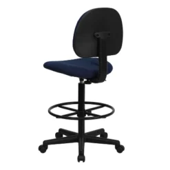 Emma And Oliver Two Cylinder Drafting Chair (Cylinders: 22.5"-27"H Or 26"-30.5"H) -Emma And Oliver GUEST cc4bba4d d001 4627 9b72 2b5385f0310c