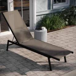 Emma And Oliver Set Of 2 Textilene Adjustable 5 Position Patio Chaise Lounge And Metal Frame 15 Emma And Oliver Set Of 2 Textilene Adjustable 5 Position Patio Chaise Lounge And Metal Frame -Emma And Oliver GUEST d00d63af d731 4dae b888 a4e4c61809dd