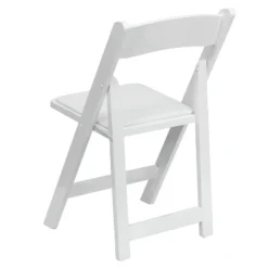 Emma And Oliver 2 Pack Wedding Party Event Wood Folding Chair With Vinyl Padded Seat -Emma And Oliver GUEST d22dca12 0fd1 4cf7 80ce 82cb307aa925