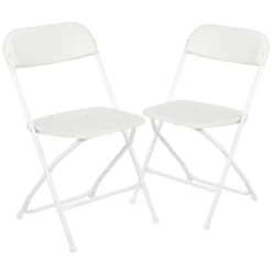 Emma And Oliver Set Of 2 Stackable Folding Plastic Chairs - 650 LB Weight Capacity 38 Emma And Oliver Set Of 2 Stackable Folding Plastic Chairs - 650 LB Weight Capacity -Emma And Oliver GUEST d3307c77 301d 49c8 aed6 19cf1fb5cd63