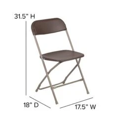 Emma And Oliver Set Of 2 Stackable Folding Plastic Chairs - 650 LB Weight Capacity 26 Emma And Oliver Set Of 2 Stackable Folding Plastic Chairs - 650 LB Weight Capacity -Emma And Oliver GUEST d3c8fbc8 59b4 4f25 af7c 8fad44a217ab