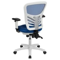 Emma And Oliver Mid-Back Mesh Triple Paddle Swivel Ergonomic Office Chair With Adjustable Arms -Emma And Oliver GUEST d528ba1d 5b06 4095 9f5b a44ebfe3f109