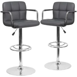 Emma And Oliver Adjustable Bar Stools -Emma And Oliver GUEST d5757d21 0fa7 4021 99d6 9ce59f33ee0d