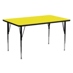 Emma And Oliver 24x60 Rectangle HP Laminate Adjustable Activity Table 16 Emma And Oliver 24x60 Rectangle HP Laminate Adjustable Activity Table -Emma And Oliver GUEST d5bc2ab9 0eea 485e 8138 b510a8953285