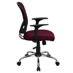 Emma And Oliver Mid-Back Mesh Swivel Task Office Chair With Chrome Base And Arms 24 Emma And Oliver Mid-Back Mesh Swivel Task Office Chair With Chrome Base And Arms -Emma And Oliver GUEST d5ef1421 b0cb 4cb1 a7d9 255ec2791256