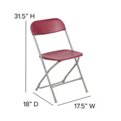 Emma And Oliver Set Of 10 Stackable Folding Plastic Chairs - 650 LB Weight Capacity 23 Emma And Oliver Set Of 10 Stackable Folding Plastic Chairs - 650 LB Weight Capacity -Emma And Oliver GUEST d6bc50df 6dd3 4d10 9f60 34ffad07a34d