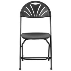 Emma And Oliver 2 Pack Wedding Party Event Fan Back Plastic Folding Chair Home Office -Emma And Oliver GUEST d6bd6309 9513 4097 a1aa ae93ece97df2