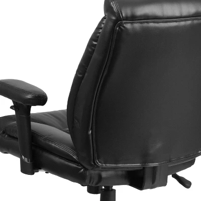 Emma And Oliver 400 Lb. Big & Tall Mid-Back Deep Tufted Ergonomic Task Office Chair & Arms 5 Emma And Oliver 400 Lb. Big & Tall Mid-Back Deep Tufted Ergonomic Task Office Chair & Arms - Image 5