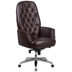 Emma And Oliver High Back Traditional Button Tufted Multifunction Swivel Ergonomic Office Chair -Emma And Oliver GUEST d91b4c54 6a4a 45bd 8267 2c108511a7eb