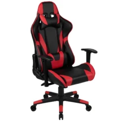 Emma And Oliver Racing Gaming Ergonomic Chair With Fully Reclining Back In Red LeatherSoft -Emma And Oliver GUEST da310704 5a54 46cd 818c 08b37499b6c9