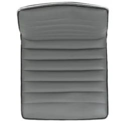 Emma And Oliver Low Back Designer Armless Ribbed Swivel Task Office Chair -Emma And Oliver GUEST da83fed5 bf5f 4dd2 bfe7 dd2794da3f9f