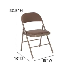 Emma And Oliver 4 Pack Vinyl Padded Metal Frame Event/Home Office Folding Chair 15 Emma And Oliver 4 Pack Vinyl Padded Metal Frame Event/Home Office Folding Chair -Emma And Oliver GUEST dc59251a 7806 4d64 88ed 22fbc5e9ca16