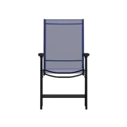 Emma And Oliver Outdoor Folding Patio Sling Chair / Portable Chair (2 Pack) -Emma And Oliver GUEST dd8ec7bf 928e 4422 9a6f 26ee45e8767e