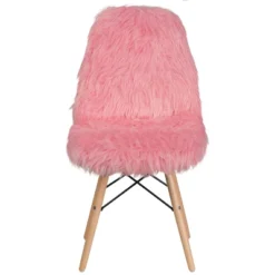 Emma And Oliver Shaggy Dog Fur Accent Chair -Emma And Oliver GUEST e03b9b4a 0480 4671 8a32 dc9a27de8ca8