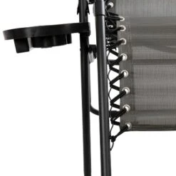 Emma And Oliver 2 Pack Adjustable Mesh Zero Gravity Lounge Chair With Cup Holder Tray -Emma And Oliver GUEST e0a87236 0c3c 4bc6 a628 75f693379b55