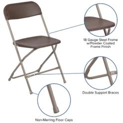 Emma And Oliver Set Of 2 Stackable Folding Plastic Chairs - 650 LB Weight Capacity 22 Emma And Oliver Set Of 2 Stackable Folding Plastic Chairs - 650 LB Weight Capacity -Emma And Oliver GUEST e0db6ab5 ff28 446c a1b4 00ebe67fcb77