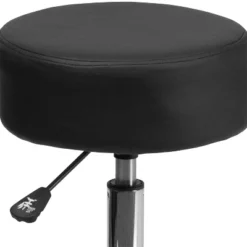 Emma And Oliver Medical Ergonomic Stool With Chrome Base -Emma And Oliver GUEST e2986160 82db 4380 a123 880a5d0ed534