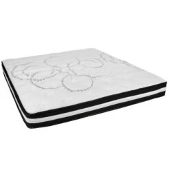 Emma And Oliver Complete Bed Set: Metal Platform Frame; Hybrid Pocket Spring Mattress In A Box And Cool Gel Memory Foam Topper -Emma And Oliver GUEST e3cbc41f f696 4ccf 8d0f f93594b481c4 1