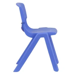 Emma And Oliver 5 Pack Plastic Stackable School Chair With 13.25" Seat Height -Emma And Oliver GUEST e5747b3a dbe1 4ea5 9e09 3fd7b45e0c69