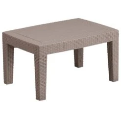 Emma And Oliver Outdoor Rattan Coffee Table -Emma And Oliver GUEST e8198df2 3933 4606 97f5 c8b739eda1c1