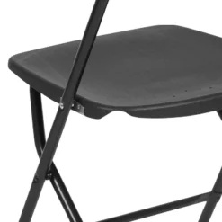 Emma And Oliver Set Of 6 Stackable Folding Plastic Chairs - 650 LB Weight Capacity -Emma And Oliver GUEST e9dafd49 eae4 4f20 87c7 c92d9040a96a