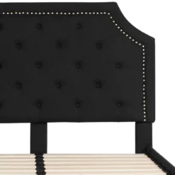 Emma And Oliver Arched Tufted Upholstered Platform Bed 13 Emma And Oliver Arched Tufted Upholstered Platform Bed -Emma And Oliver GUEST efa46144 f0ac 4d95 be49 aad3eb2a6aa5