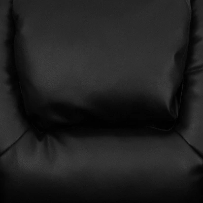 Emma And Oliver Contemporary Kids Recliner With Cup Holder And Headrest 2 Emma And Oliver Contemporary Kids Recliner With Cup Holder And Headrest - Image 2