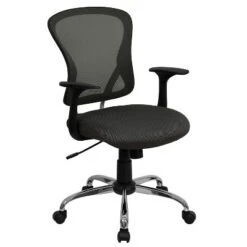 Emma And Oliver Mid-Back Mesh Swivel Task Office Chair With Chrome Base And Arms 28 Emma And Oliver Mid-Back Mesh Swivel Task Office Chair With Chrome Base And Arms -Emma And Oliver GUEST f0e97866 64de 4c84 b919 a48552ccd8aa