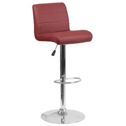 Emma And Oliver 2 Pack Contemporary Vinyl Adjustable Height Barstool With Rolled Seat And Chrome Base 14 Emma And Oliver 2 Pack Contemporary Vinyl Adjustable Height Barstool With Rolled Seat And Chrome Base -Emma And Oliver GUEST f1d2c05a 0ad9 4323 b41a 39fa8a66251e