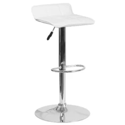 Emma And Oliver Quilted Wave Seat Adjustable Height Barstool With Chrome Base 31 Emma And Oliver Quilted Wave Seat Adjustable Height Barstool With Chrome Base -Emma And Oliver GUEST f36fae97 a7ad 4563 a588 367f230708b8