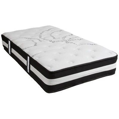 Emma And Oliver 12 Inch Foam And Pocket Spring Mattress, Mattress In A Box 15 Emma And Oliver 12 Inch Foam And Pocket Spring Mattress, Mattress In A Box - Image 15