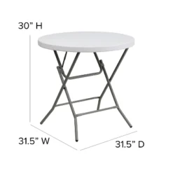 Emma And Oliver 2.63-Foot Round Granite White Plastic Folding Table - Event Table 10 Emma And Oliver 2.63-Foot Round Granite White Plastic Folding Table - Event Table -Emma And Oliver GUEST f63056dd 9c8c 4bd9 96c0 26796ff7c49e