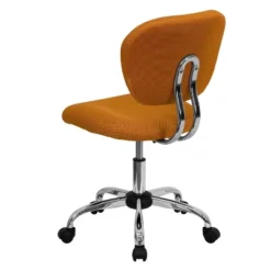 Emma And Oliver Mid-Back Mesh Padded Swivel Task Office Chair With Chrome Base -Emma And Oliver GUEST fa98073d 0a11 4204 8278 800514d6b880