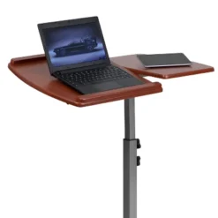 Emma And Oliver Cherry Angle And Height Adjustable Mobile Laptop Computer Table -Emma And Oliver GUEST fac57e70 9b44 445b b4a1 e4fd3fb182ad