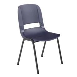 Emma And Oliver Ergonomic Shell Stack Chair - 16" Seat Daycare Home School -Emma And Oliver GUEST ffc3761b bdad 4826 829c a5386b52da6c